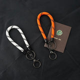 7mm Outdoor Rope Keychain DIY Bag Pendant Phone Keyring Car Anti-lost