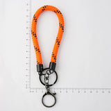 7mm Outdoor Rope Keychain DIY Bag Pendant Phone Keyring Car Anti-lost