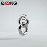 5 PCS 18mm Small Spring Split Key Ring Multifunctional Key Chain Accessories