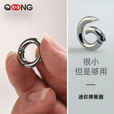 5 PCS 18mm Small Spring Split Key Ring Multifunctional Key Chain Accessories