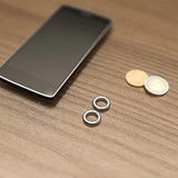 5 PCS 18mm Small Spring Split Key Ring Multifunctional Key Chain Accessories