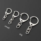 20pcs D-Shaped Buckle Hang Swivel Hook for DIY Working