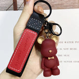 Crystal Blush Animal Crossing Keychain Charms Key Ring Anime Car Key Pendant