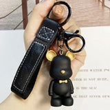 Crystal Blush Animal Crossing Keychain Charms Key Ring Anime Car Key Pendant