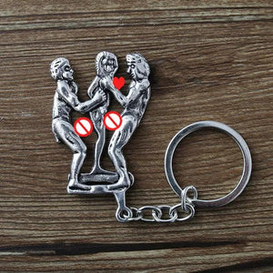 Vintage Romantic Love Key Chain Wedding Pendant