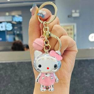 Cartoon Acrylic Kitten Doll Keychain Bag Pendant