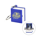 3D Dinosaur Fold Book Toy Keychain Ornament Novelty Mini Gift