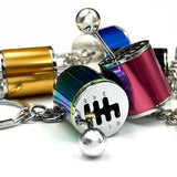 Gearshift Toy Manual Gear Key Pendant Racing Transmission Keyring