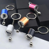 Gearshift Toy Manual Gear Key Pendant Racing Transmission Keyring