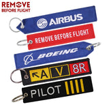 BOEING Keychain Aviation Key Jewelry Pilot Aviator Keychain