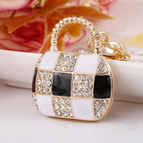 Animal Series Keychain Puppy Donkey Dragonfly Alloy Girl Bag Pendant