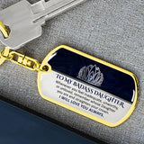Keepsake for Son Grandson Daughter Granddaughter Keychain from Grandma Grandpa
