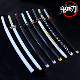 Anime Demon Slayer Sword Keychain Katana Ghost Blade Pendant Cosplay Toy K769