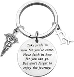 Pharmacist Keychain RX Graduation Pharmacy Symbol Gift