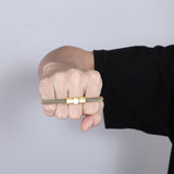 Stainless Steel Mesh Twisted Bracelet Men's Accessories
