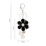 Sunflower Pearl Keychain Chain Car Keychain for Guests