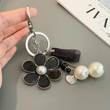 Sunflower Pearl Keychain Chain Car Keychain for Guests