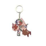 Countryhumans Man Anime Acrylic Key chain High Zinc Alloy Brelok