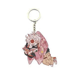 Countryhumans Man Anime Acrylic Key chain High Zinc Alloy Brelok