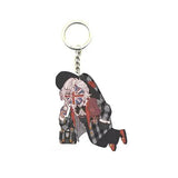 Countryhumans Man Anime Acrylic Key chain High Zinc Alloy Brelok