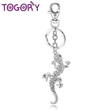 Lucky Lizard Crystal Keychain Purse Bag HandBag Pendant Women