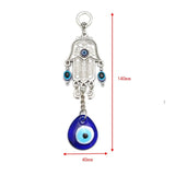Fatima Hamsa Hand Evil Eye Pendant Wall Hanging - EY1066