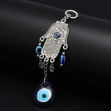 Fatima Hamsa Hand Evil Eye Pendant Wall Hanging - EY1066