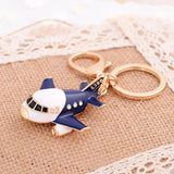 Airplane Keychain Arrival Metal Keychain Car Key Chain Key Ring Plane Pendant