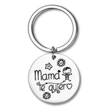 Stylish Spanish Mama Te Quiero Necklace Keychain