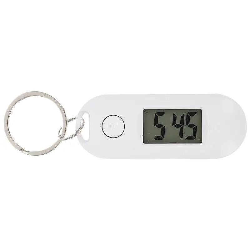 Digital Keychain Key Clip Hanging Ring Small Electronic Chain Kids Nurse Watches
