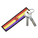 Keychain with Spanish Republican Flag