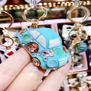 Animal Series Keychain Alloy Rhinestone Bag Decoration Gift