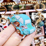 Animal Series Keychain Alloy Rhinestone Bag Decoration Gift