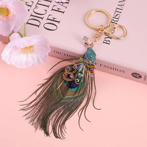 Animal Series Keychain Alloy Rhinestone Bag Decoration Gift