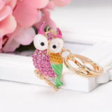 Animal Series Keychain Alloy Rhinestone Bag Decoration Gift