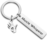 Muscle Whisperer Keychain Gift For Massage Therapist