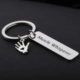 Muscle Whisperer Keychain Gift For Massage Therapist