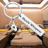 Muscle Whisperer Keychain Gift For Massage Therapist