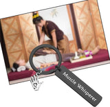 Muscle Whisperer Keychain Gift For Massage Therapist
