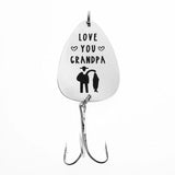 Grandpa's Fishing Buddy Fishing Lure - Gift for Dad