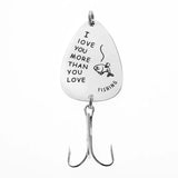 Grandpa's Fishing Buddy Fishing Lure - Gift for Dad