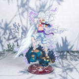 One Piece Acrylic Stand Model Luffy Ace Figure Decoration Toy