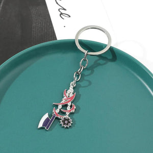 Demon Slayer Corps Katana Keychain Shinobu Giyuu Kyoujurou Anime Gift