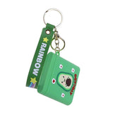 Cute Cartoon Vanity Mirror Keychain Phone Holder Pendant