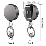 Telescopic Burglar Chain Key Holder Tactical Keychain