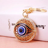 Evil Eye Key Chains Ring Holder Amulet Protection Gift