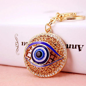 Evil Eye Key Chains Ring Holder Amulet Protection Gift