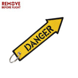 5 PCS Arrow Shape Keychain Jewelry Key Chain for Motorcycles and Cars