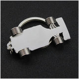 F1 Racing Model Keychains Metal Car Key Rings