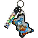 Cartoon Bear Transparent Bag Keychain Acrylic Chain
